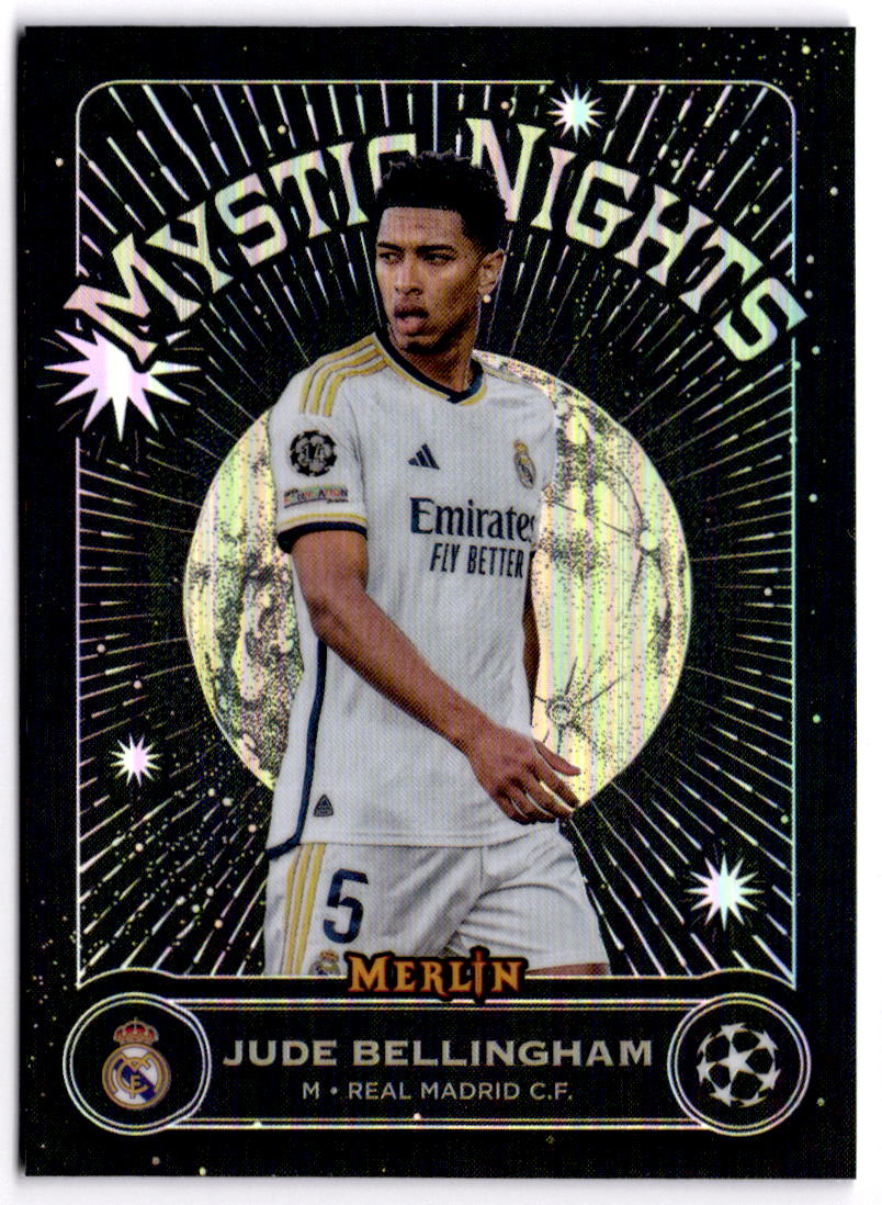 2023-24 Topps Merlin - Jude Bellingham - Mystic Nights - Real Madrid