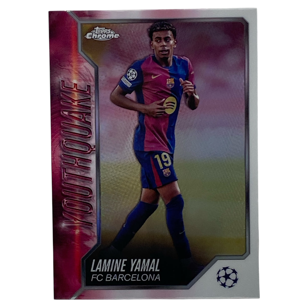 2024-25 Topps Chrome UEFA - Lamine Yamal - Youthquake - FC Barcelona