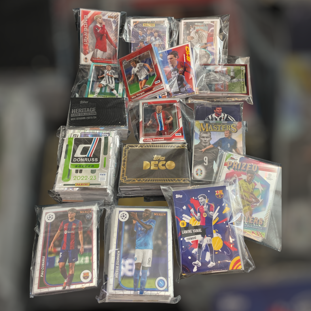 ⚽️💎 Topps + Panini Premium Fussballkarten Lot über 300 Karten 🔥