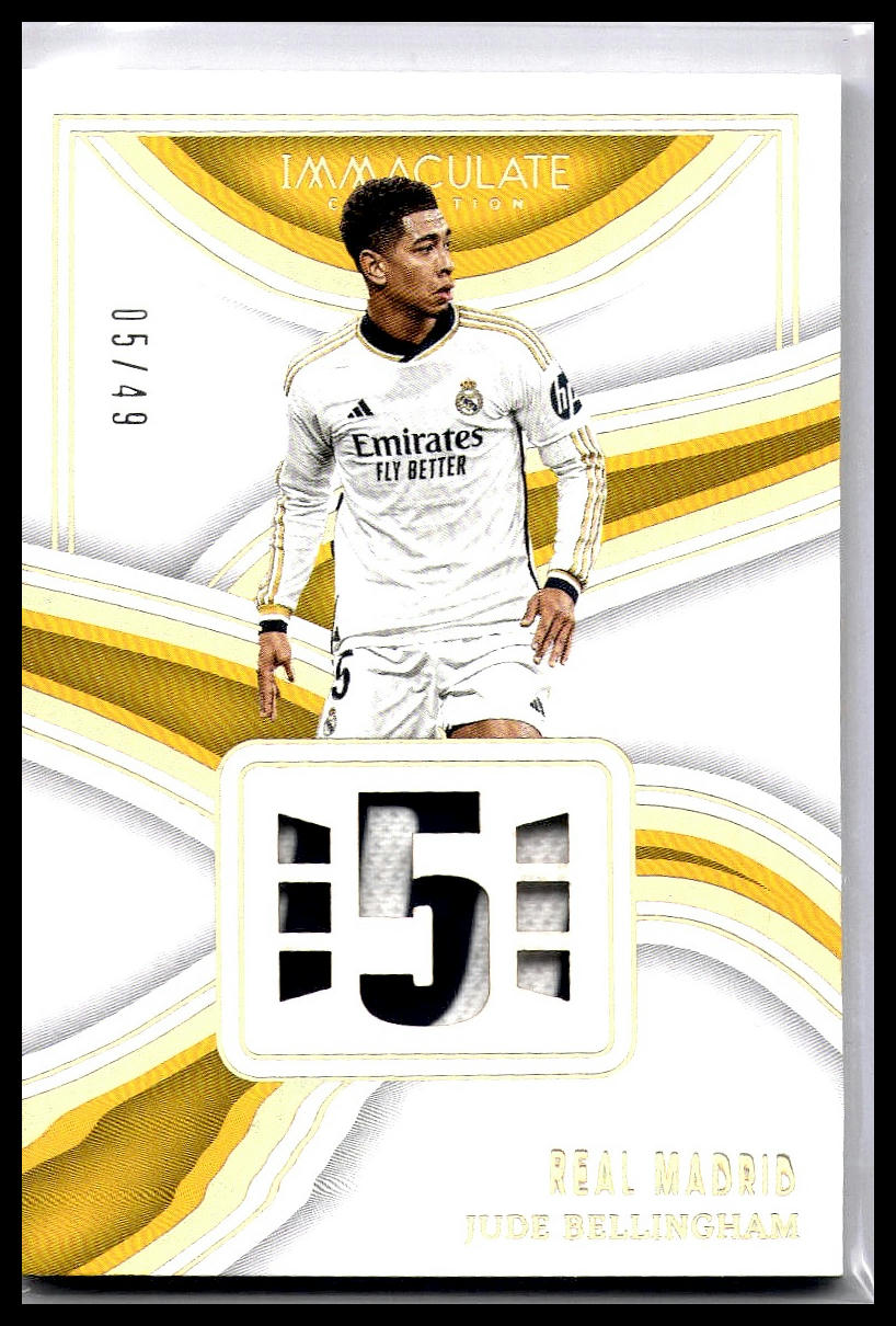 2023-24 Panini Immaculate - Jude Bellingham Jersey Numbers /49 - Real Madrid