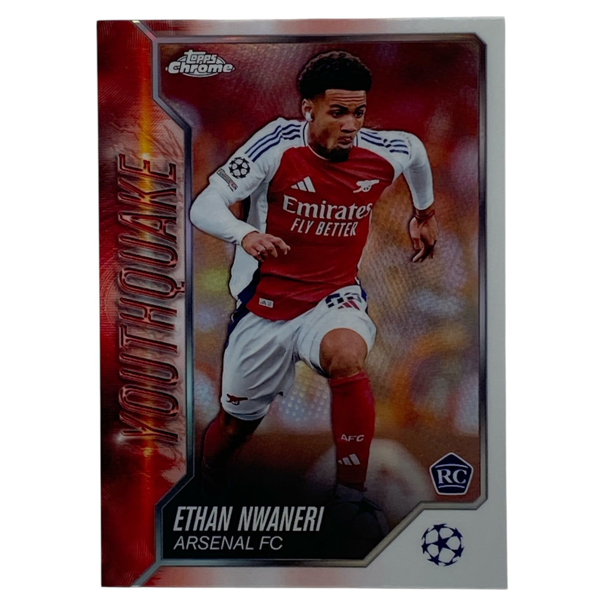 2024-25 Topps Chrome UEFA - Ethan Nwaneri - Youthquake RC - Arsenal FC
