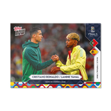 Topps NOW 2025 - Cristiano Ronaldo -  Lamine Yamal – Game Recognises Game